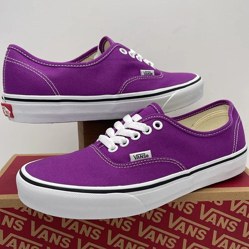 Vans Men’s Purple Canvas Sneakers Waffle Sole Authentic
Color Theory Willow herb - Picture 10 of 16